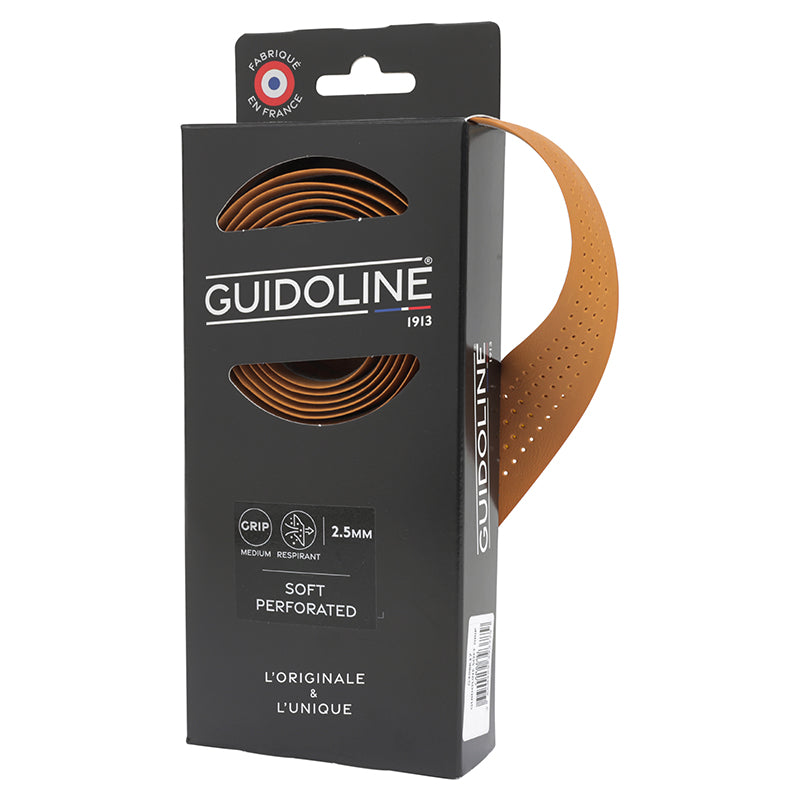 Ruban de cintre Velox Soft Grip perforé – Caramel