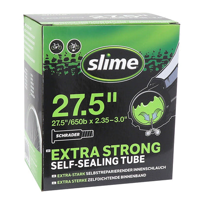 Chambre à air anti-crevaison SLIME 27.5 x 2.35-3.0 valve Schrader – compatible VAE