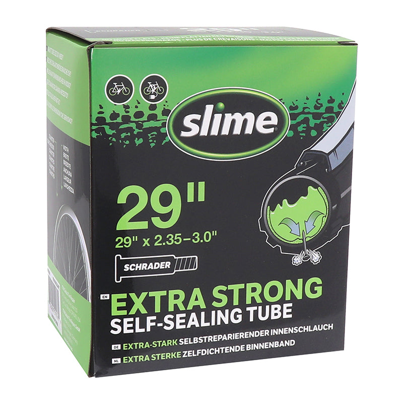 Chambre à air anti-crevaison SLIME 29 x 2.35-3.0 valve Schrader – compatible VAE