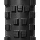 Pneu VTT Michelin Wild Enduro Ms noir tringle souple tubeless ready – 29 x 2,40 (61-622) – stickers bleu-jaune – vue 2