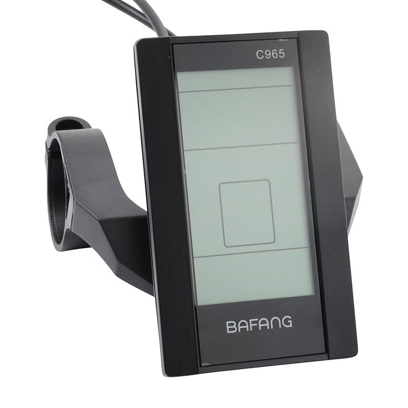 Écran avec unité de commande VAE Bafang dp C965 UART pour moteur central noir – vue 6