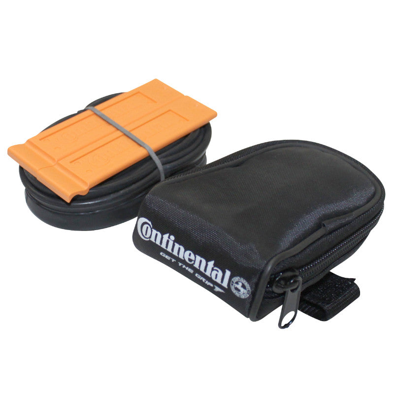 Sacoche de selle Continental avec chambre à air Presta et 2 démonte-pneus – Route 700