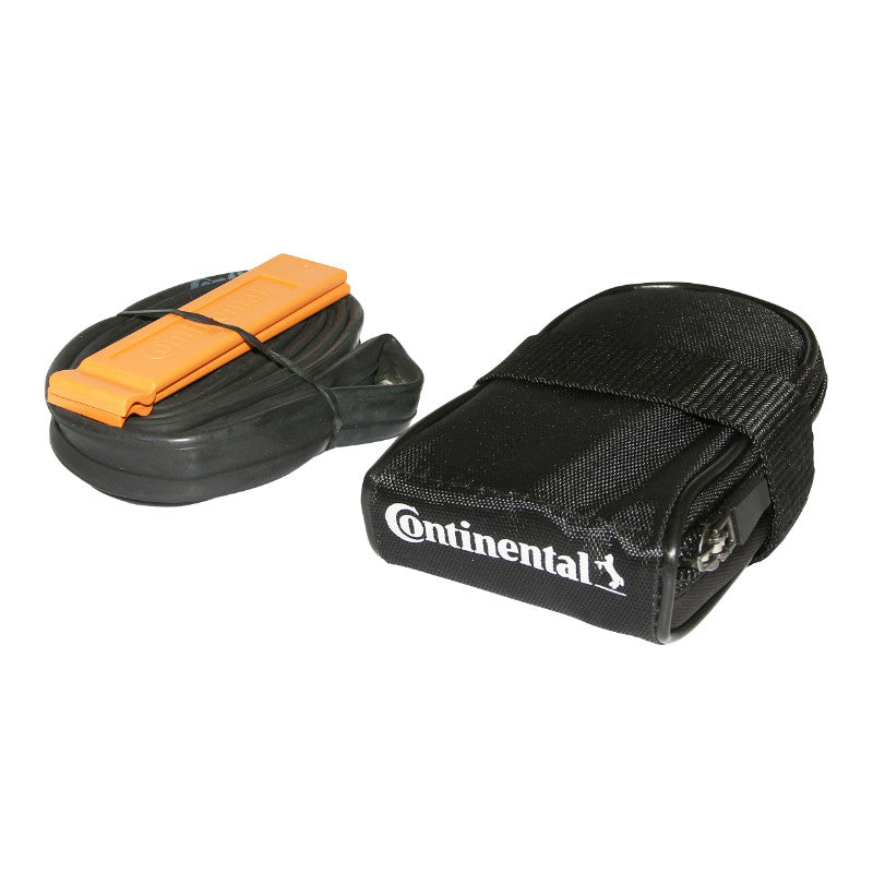 Sacoche de selle Continental avec chambre à air Presta et 2 démonte-pneus – Route 700 – valve 60 mm