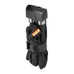 Antivol pliant AXA Foldable 800 Ø 8 mm 1 m noir avec fixations