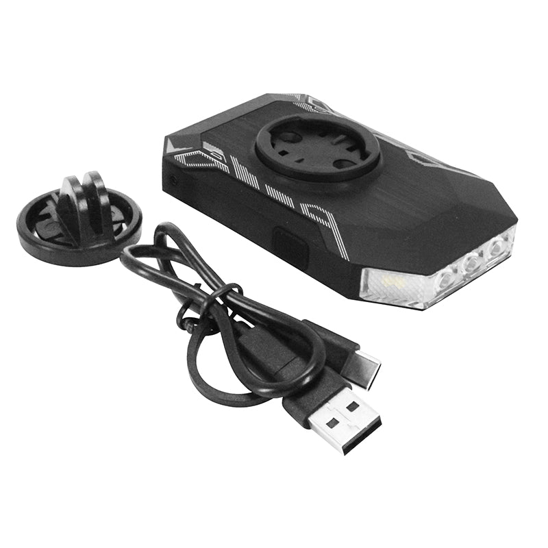 Éclairage avant USB Cyclami CL350 600 lumens noir