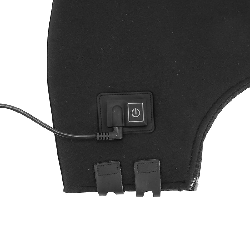 Manchons-gants VTT-city hiver néoprène noir thermiques (paire) – vue 3