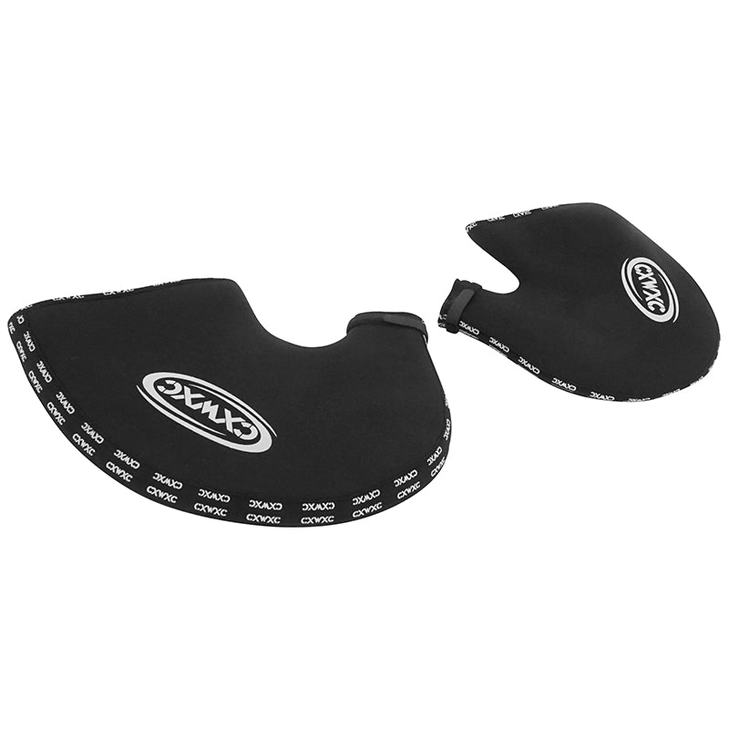 Manchons-gants route hiver néoprène noir thermiques (paire)
