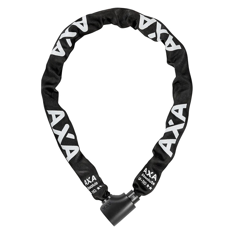 Antivol chaîne à clé AXA Absolute Ø 9 mm 90 cm noir pour VAE