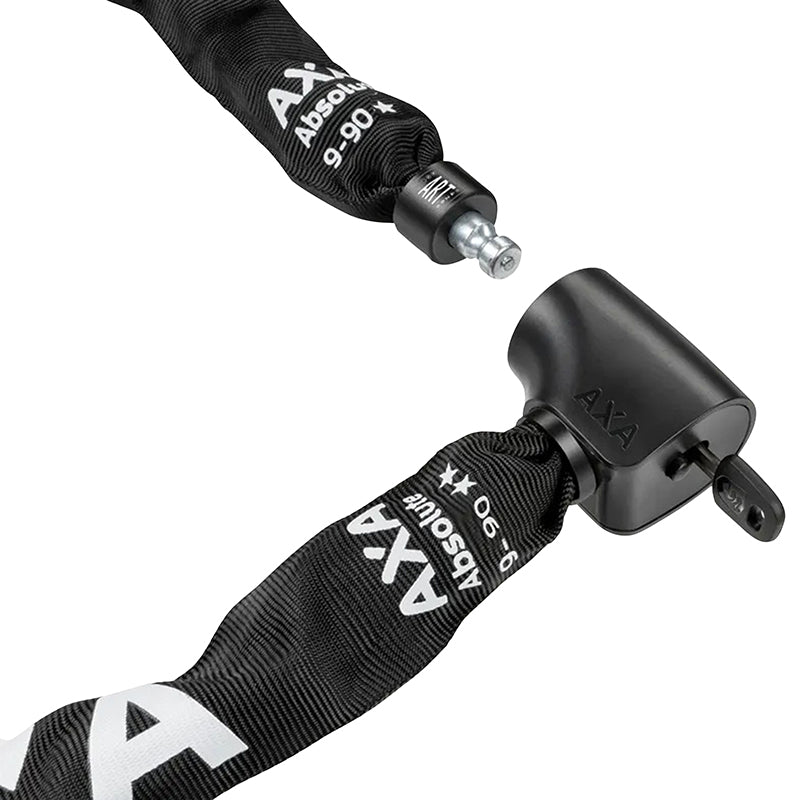 Antivol chaîne à clé AXA Absolute Ø 9 mm 90 cm noir pour VAE – vue 3