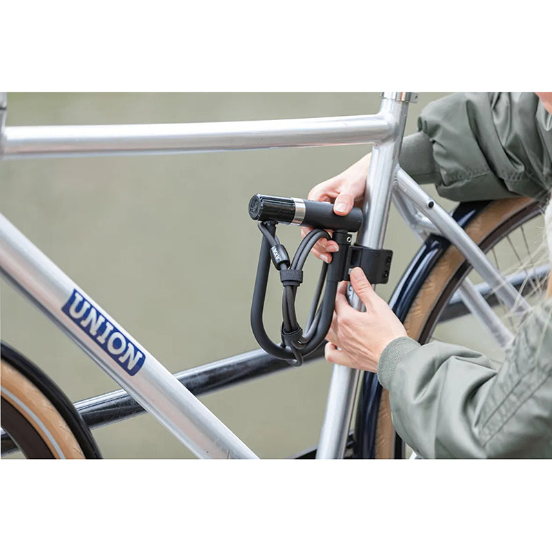 Antivol U AXA Newton Mini 100 x 150 mm Ø 14 mm avec câble 1 m – vue 6