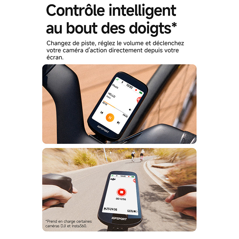 GPS compteur iGPSport BSC500 couleur tactile 3,3" cartographie – vue 10