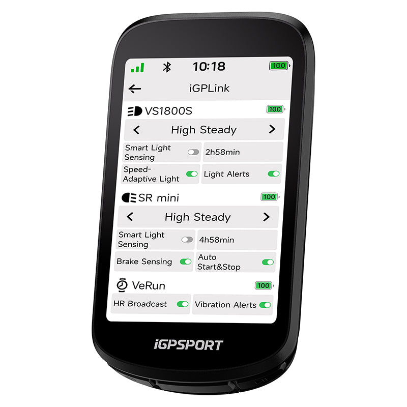 GPS compteur iGPSport BSC500 couleur tactile 3,3" cartographie – vue 32