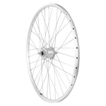 Roue avant VTC 700 Mach1 ER10 argent moyeu dynamo Shimano 3 W