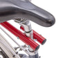 Bras de remorque-chariot de courses Mottez rouge fixation tige de selle – vue 10