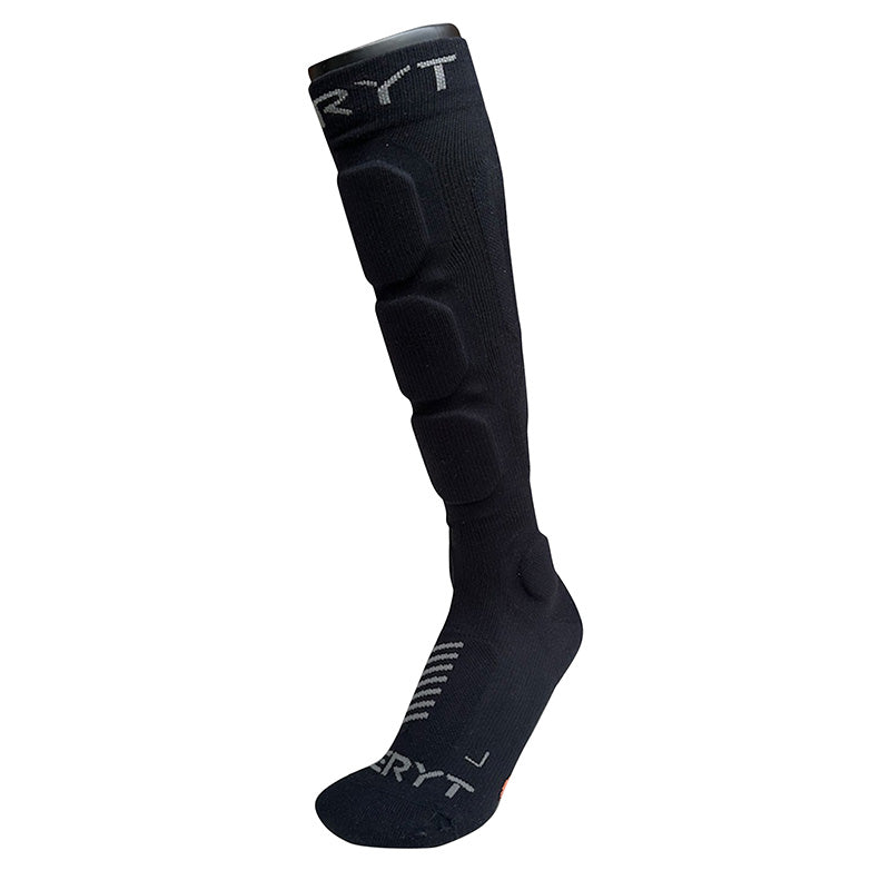 Chaussettes de protection VTT Seryt Shelter cheville et tibia (paire) – Noir-gris 43-47