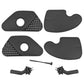 Repose-pieds rétractables pour siège enfant Polisport Guppy Junior (paire) – vue 2