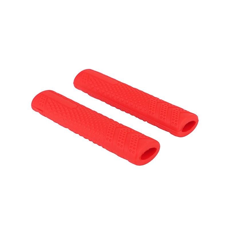 Protections de levier de frein VTT Toopre silicone 3 doigts (paire) – Rouge