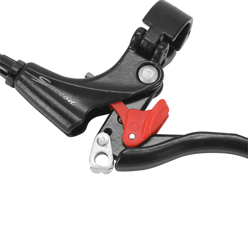 Leviers de frein V-Brake Saccon parking 3 doigts alu noir (paire) – vue 3