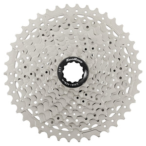 Cassette Sunrace MS2 10 vitesses 11-42 VTT argent compatible Shimano