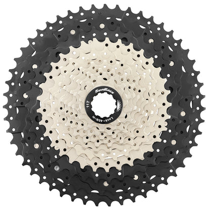 Cassette Sunrace CSMZ603 12 vitesses 11-51 VTT-gravel argent compatible Shimano