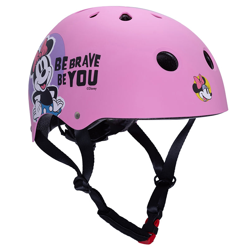 Casque vélo enfant Minnie rose 52-56