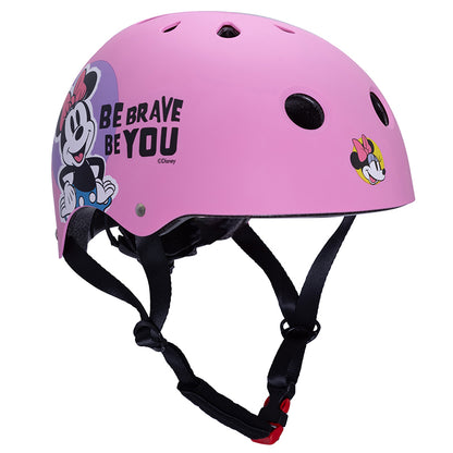 Casque vélo enfant Minnie rose 52-56
