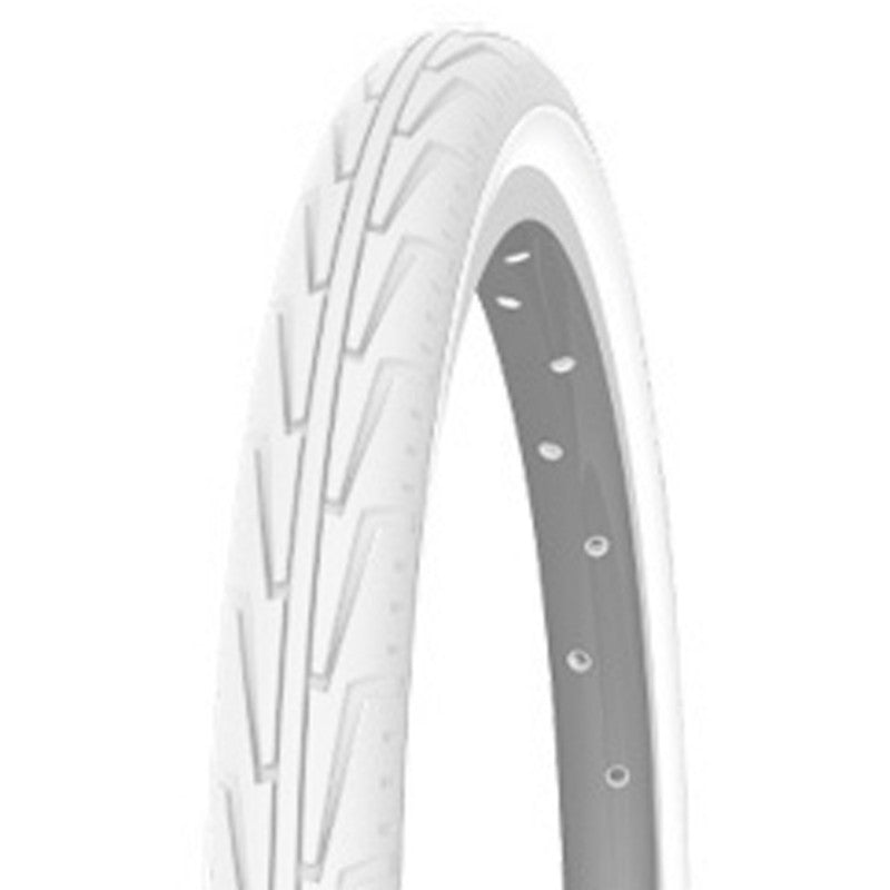 Pneu city Michelin City-J blanc tringle rigide – 350A (37-288)