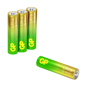 Piles AAA LR03 GP Ultra alcalines – 4