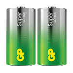 Piles C LR14 GP Super alcalines (lot de 2)