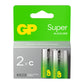 Piles C LR14 GP Super alcalines (lot de 2) – vue 3