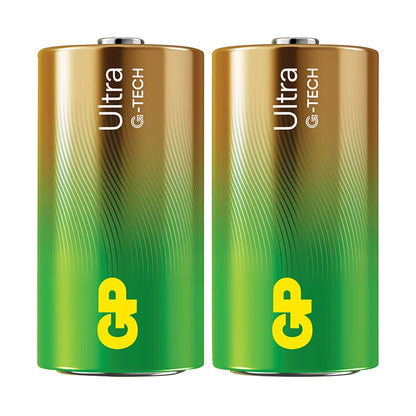 Piles C LR14 GP Ultra alcalines (lot de 2)