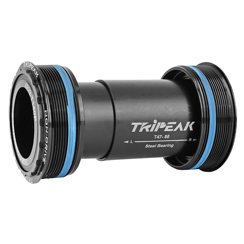 Cuvettes de boîtier route Tripeak filetées T47 boîte 86 mm axe DUB 28,99 mm Trek-Colnago