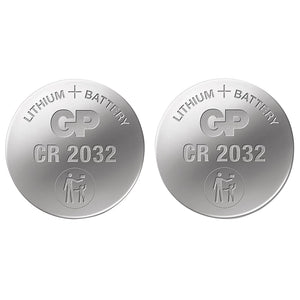 Piles bouton CR2032 GP Ultra Lithium 3 V (lot de 2)