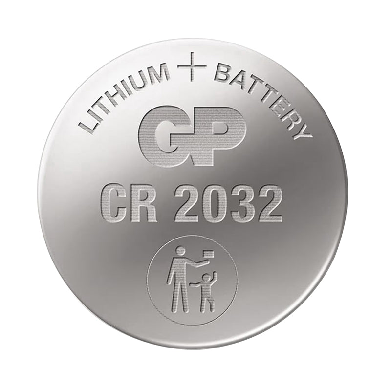 Piles bouton CR2032 GP Ultra Lithium 3 V (lot de 2) – vue 2