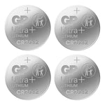 Piles bouton CR2032 GP Ultra Lithium 3 V (lot de 4)