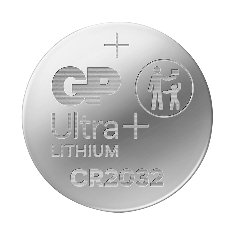 Piles bouton CR2032 GP Ultra Lithium 3 V (lot de 4) – vue 2
