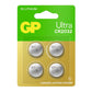 Piles bouton CR2032 GP Ultra Lithium 3 V (lot de 4) – vue 3