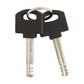 Antivol chaîne à clé Add-One Ø 5 mm 1 m noir-rouge – vue 4