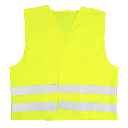 Gilet de sécurité réfléchissant jaune adulte taille XL