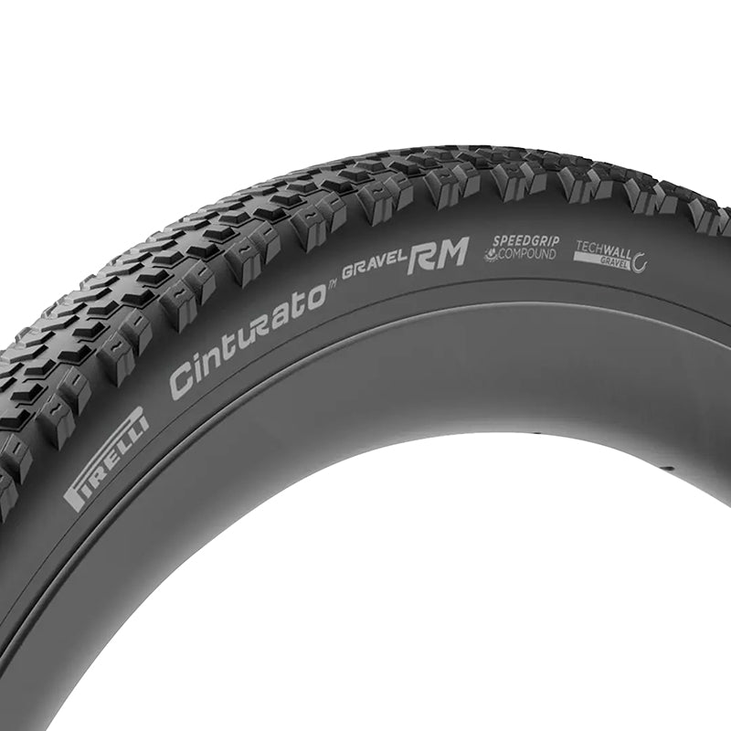 Pneu gravel Pirelli Cinturato Gravel RM P-Line noir tringle souple tubeless ready – 700 x 45 (45-622)