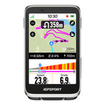 GPS compteur iGPSport BiNavi couleur tactile cartographie – Argent