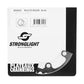 Plateau route Stronglight 5 branches 74 mm intérieur argent acier 9-10 v – 28 dents – vue 3
