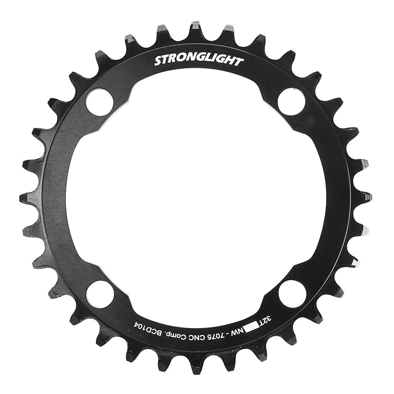 Plateau VAE Stronglight 4 branches 104 mm universel VAE mono noir 12-11-10 v narrow wide – 32 dents