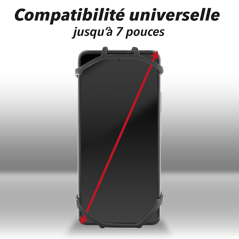 Support smartphone Urban Moov silicone universel tête détachable – vue 17