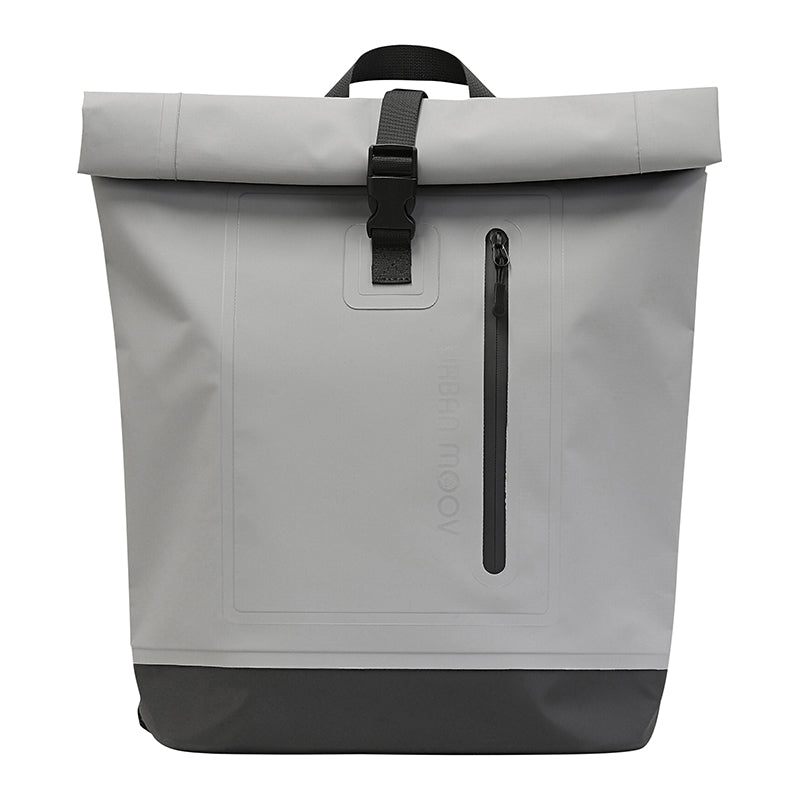 Sac à dos vélo Urban Moov Rollup 25 L gris – vue 3