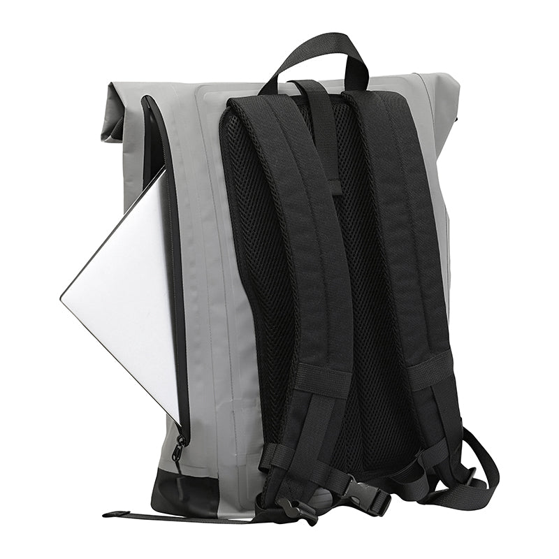 Sac à dos vélo Urban Moov Rollup 25 L gris – vue 6
