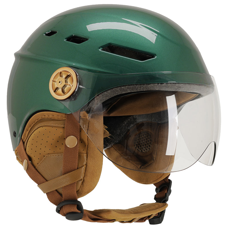 Casque urbain Urban Moov Vista visière réglable – Vert 54-58