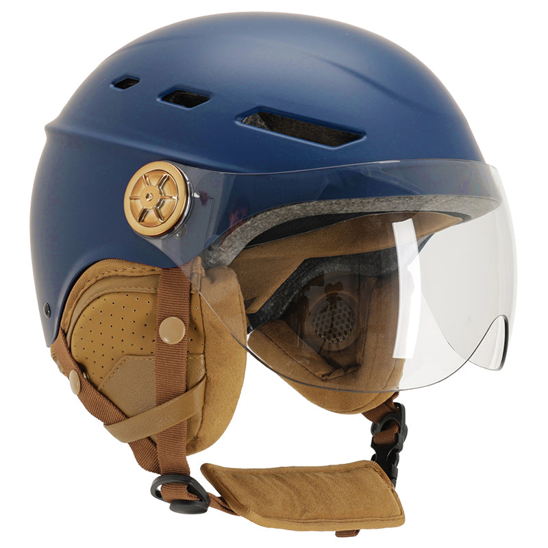Casque urbain Urban Moov Vista visière réglable – Bleu 58-62