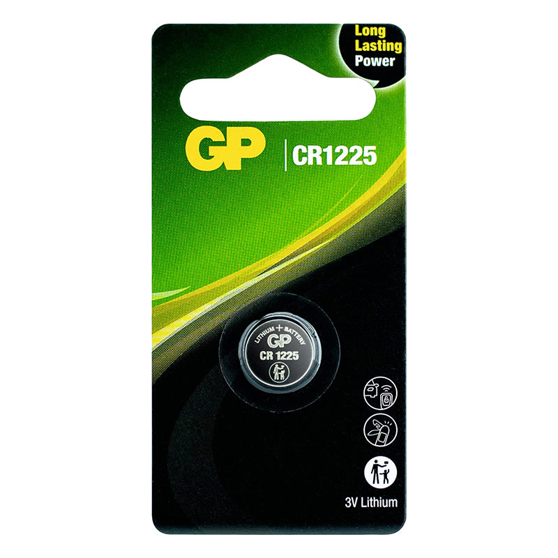 Pile bouton CR1225 GP Ultra Lithium 3 V – vue 2