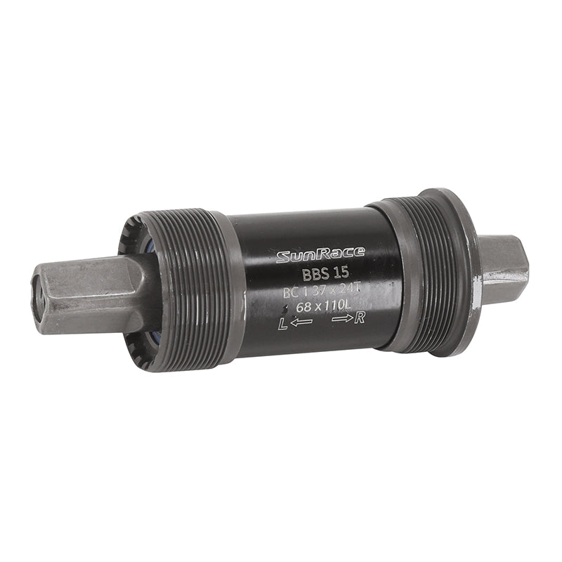 Boîtier de pédalier Sunrace carré BBS cuvettes acier BSA boîte 68 – 110 mm